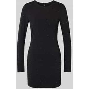 Only - ONLZITA - Mini-jurk - Zwart - Lange Mouwen - Ronde Hals