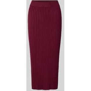 Gebreide rok met structuurmotief, model 'KANITA'