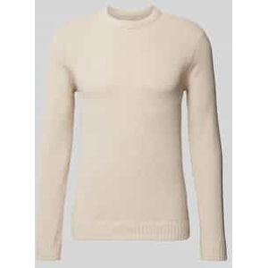 Gebreide pullover met ronde hals, model 'SETHAN'