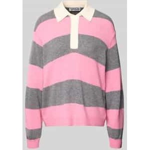 Regular fit gebreide pullover van wolmix met kasjmier, model 'JARN'