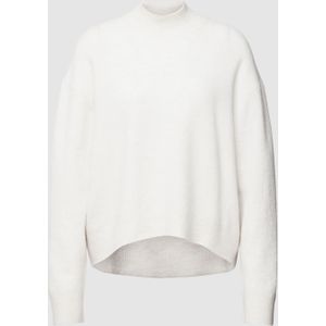 Gebreide pullover met labeldetail