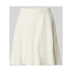 Relaxed fit minirok van puur linnen