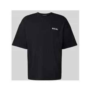 T-shirt met labelstitching, model 'GOTL'