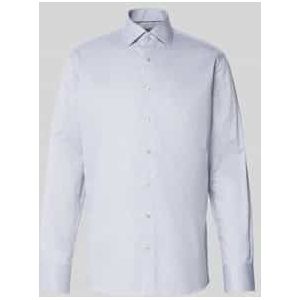 ETERNA - Modern Fit - Zakelijk Overhemd - Puur Katoen - Kentkraag