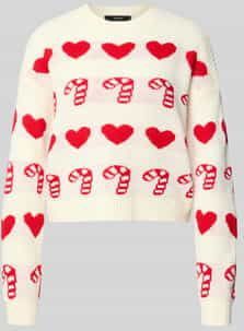 Vero Moda - CANDYHEARTS - Kersttrui - Regular Fit - Ronde Hals