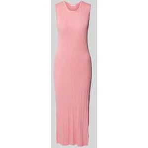 Gebreide jurk met structuurmotief