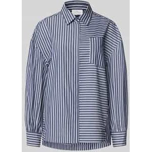 Fynch-Hatton - Overhemdblouse - Puur Katoen - Los Model - Blinde Knoopsluiting