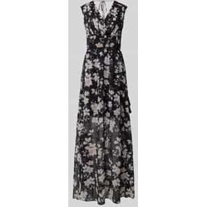 Maxi-jurk met bloemenprint, model 'GILDA'