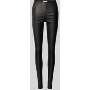 Skinny fit broek in leerlook, model 'Belle'