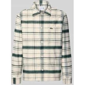 Oversized overhemdjack van puur katoen, model '6CG'