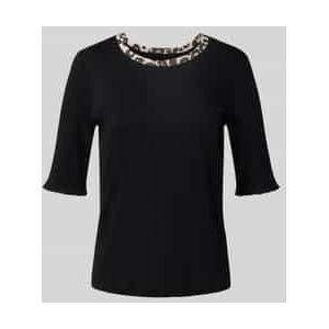 Regular fit T-shirt met dierenprint