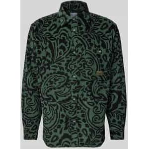 Regular fit ribcordoverhemd met kentkraag, model 'BANKS'