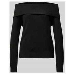 Gebreide pullover in off shoulder-look