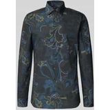 OLYMP - No. Six - Overhemd - Olijfgroen - Super Slim Fit - New York Kent