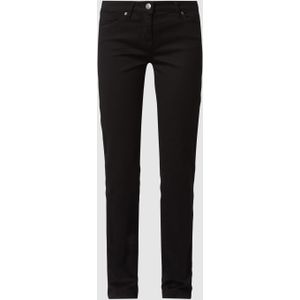 Perfect shape straight fit jeans met stretch