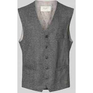 Wollen gilet met zijde model 'Wilson'