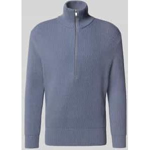 Gebreide pullover met schipperskraag, model 'MANUELO'