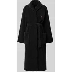 Polo Ralph Lauren - Badstof Kamerjas - Zwart - Katoen - Homewear