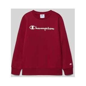 Sweatshirt met labelprint