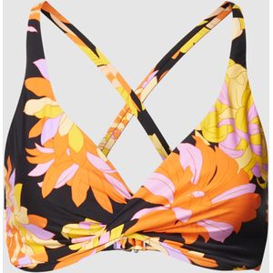 Bikinitop met all-over bloemenmotief