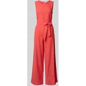 Jumpsuit met druppelvormig rugdecolleté aan de achterkant