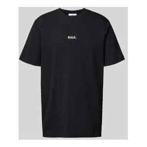Regular fit T-shirt van katoenmix