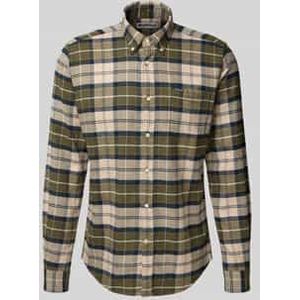 Slim fit vrijetijdsoverhemd van puur katoen, model 'KYELOCH'