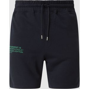 Loose fit sweatshorts met steekzakken, model 'Aaren'