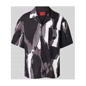 Relaxed fit vrijetijdsoverhemd met 1/2-mouwen, model 'Egeeno'