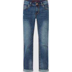 Straight fit jeans met lyocell, model 'Freddy'