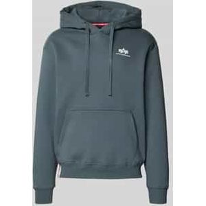Alpha Industries - Basic Hoodie - Groen - Katoen/Polyester