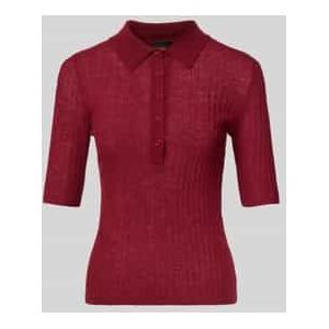 BOSS Orange - C_FUGANO - Poloshirt - Slim Fit - Gebreid - Scheerwolmix