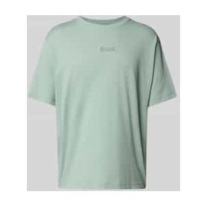 BOSS GREEN - T-shirt - Open Green - Katoen - Ronde Hals - Korte Mouwen