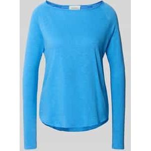 Shirt met lange mouwen en boothals, model 'SONOMA'