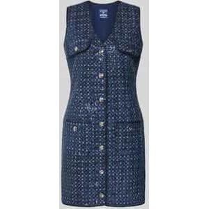 Mini-jurk met all-over pailletten, model 'Gabriela'