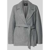 Only - Alvilda Life - Lange Jas - Mêlee - Regular Fit - Reverskraag