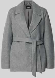 Only - Alvilda Life - Lange Jas - Mêlee - Regular Fit - Reverskraag