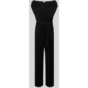 Jumpsuit met strikceintuur, model 'RUMI'