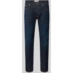 Straight fit jeans met steekzakken, model 'GROVER'