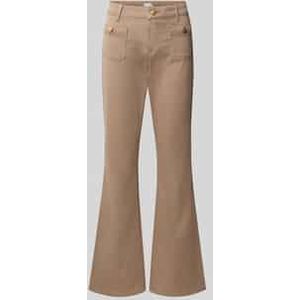 Brax Dames  Style SHAKIRA TAUPE, lichtbruin, maat 34