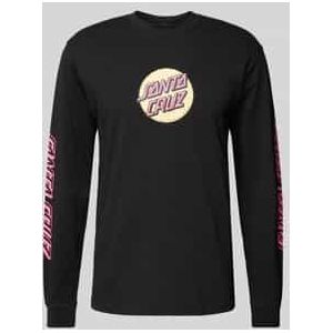Santa Cruz - Wagon Dot Front - Longsleeve - Zwart - 100% Katoen