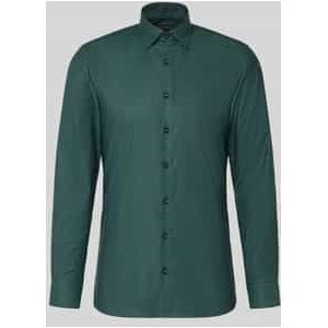 Super slim fit zakelijk overhemd met kentkraag