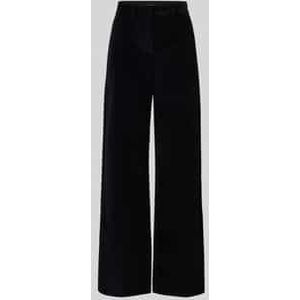 Wide leg corduroy broek van puur katoen, model 'TANIA'