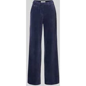 Corduroy broek met elastische band en steekzakken, model 'MAINE'