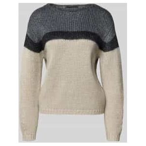 Gebreide pullover met ronde hals