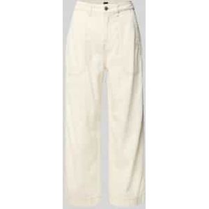 Jeans - Natural - Hoogwaardige Katoen - Cropped Lengte - High Waist