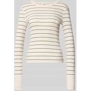 DRYKORN - NURIT 10 - Shirt - Zwart/Wit - Lange Mouwen