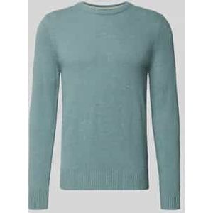 Regular fit gebreide pullover van wolmix
