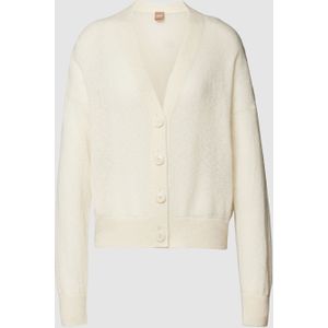 Cardigan met V-hals, model 'Foleda'