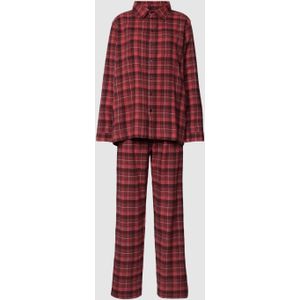 Pyjama met ruitmotief, model 'Sleep + Lounge'